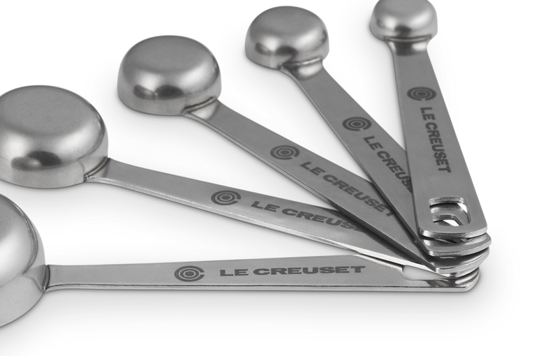 Le Creuset Stainless Steel Measuring Spoons, Set of 5