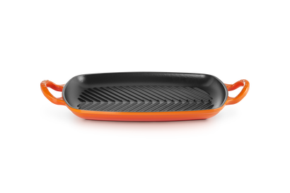 Cast Iron Shallow Rectangular Grill