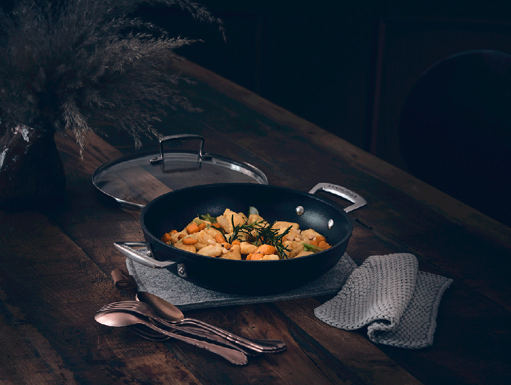 Gnocchi with Sage Butter and Baked Butternut Squash