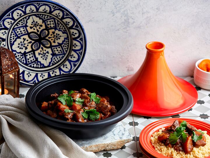 Slow Cooked Lamb & Apricot Tagine